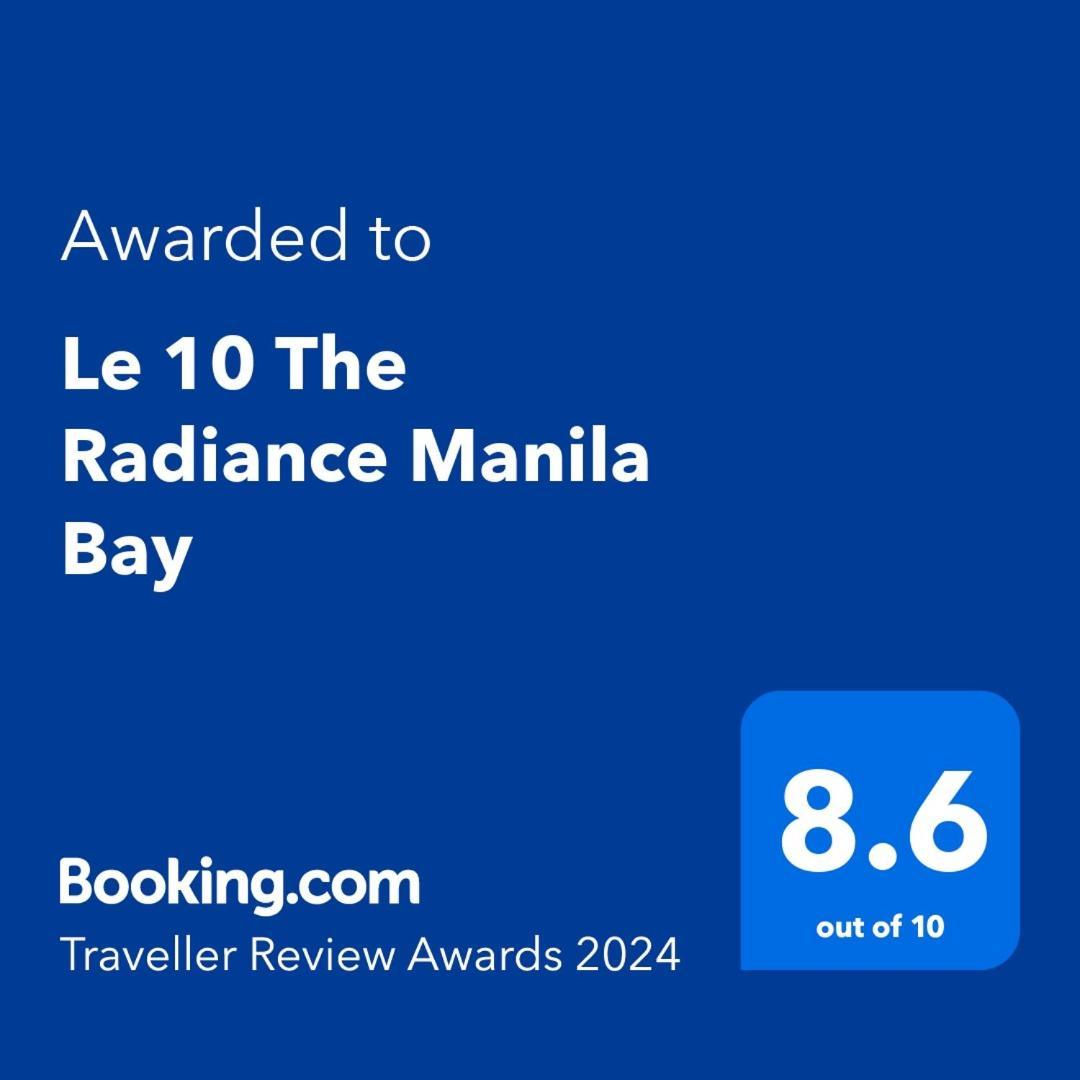 Aparthotel Le 10 The Radiance Manila Bay Pasay Esterno foto